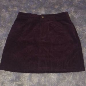 Forever 21 corduroy skirt